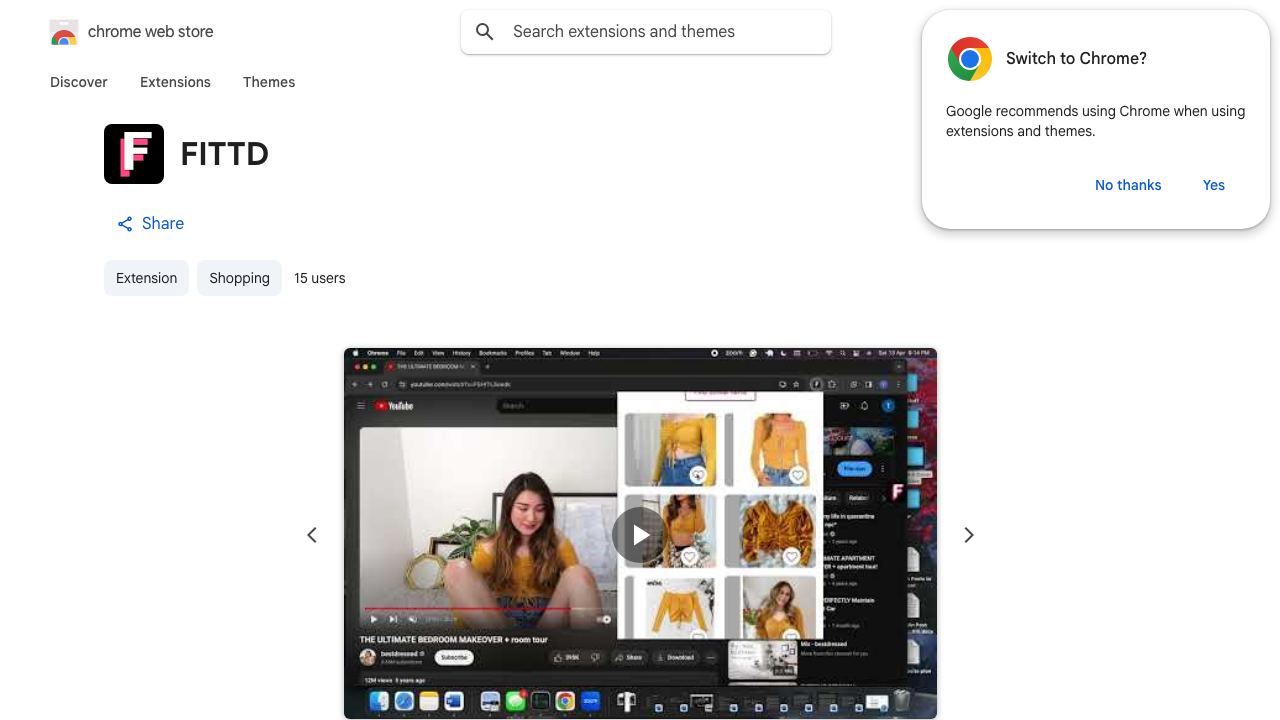 FITTD website screenshot