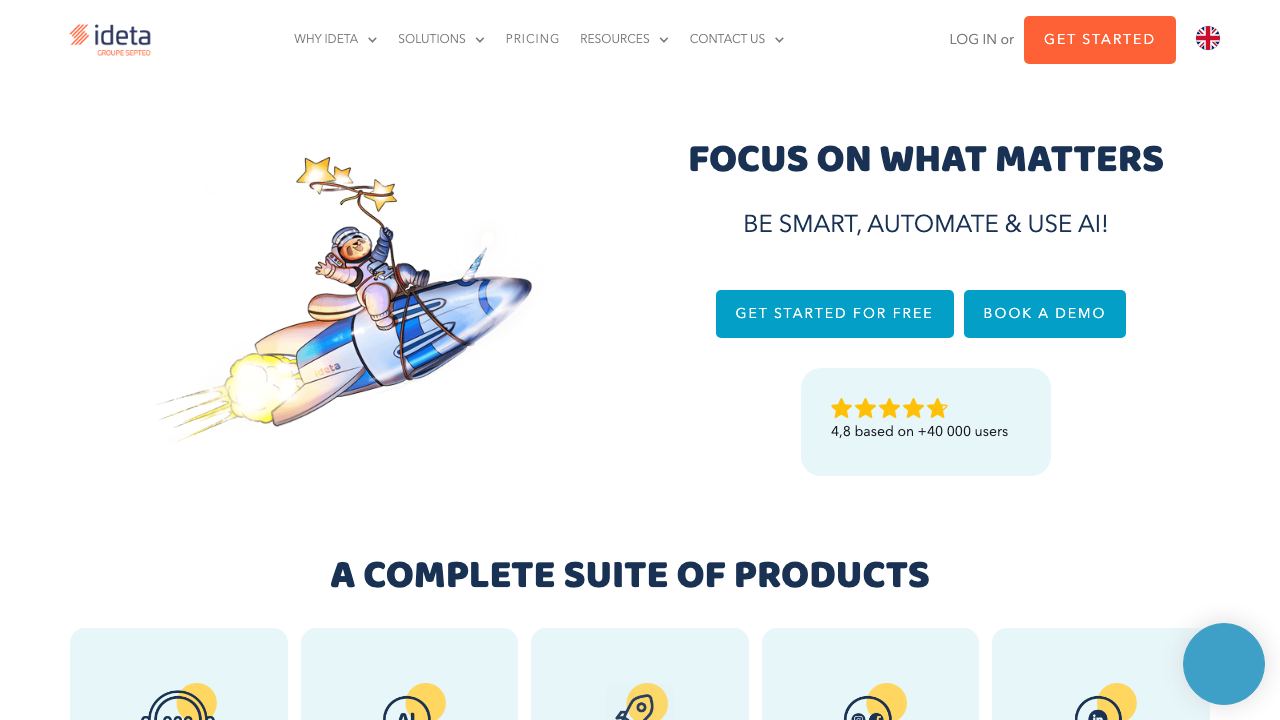 ideta.io 网站截图