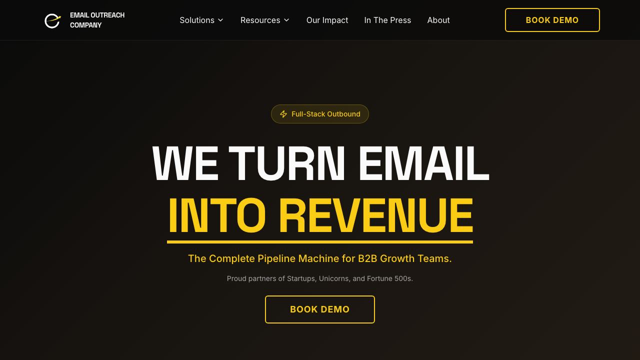 Email Outreach 网站截图