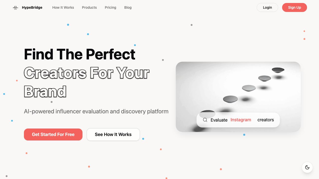 HypeBridge 网站截图