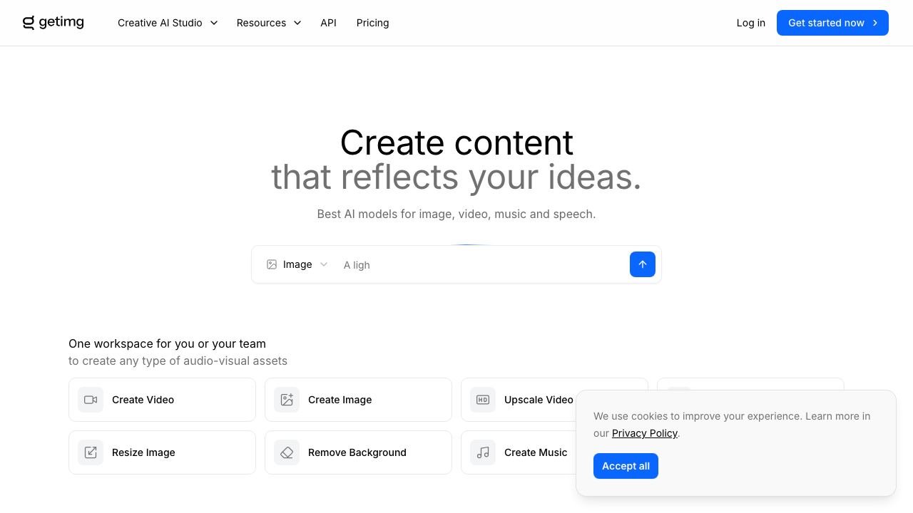 getimg.ai 网站截图