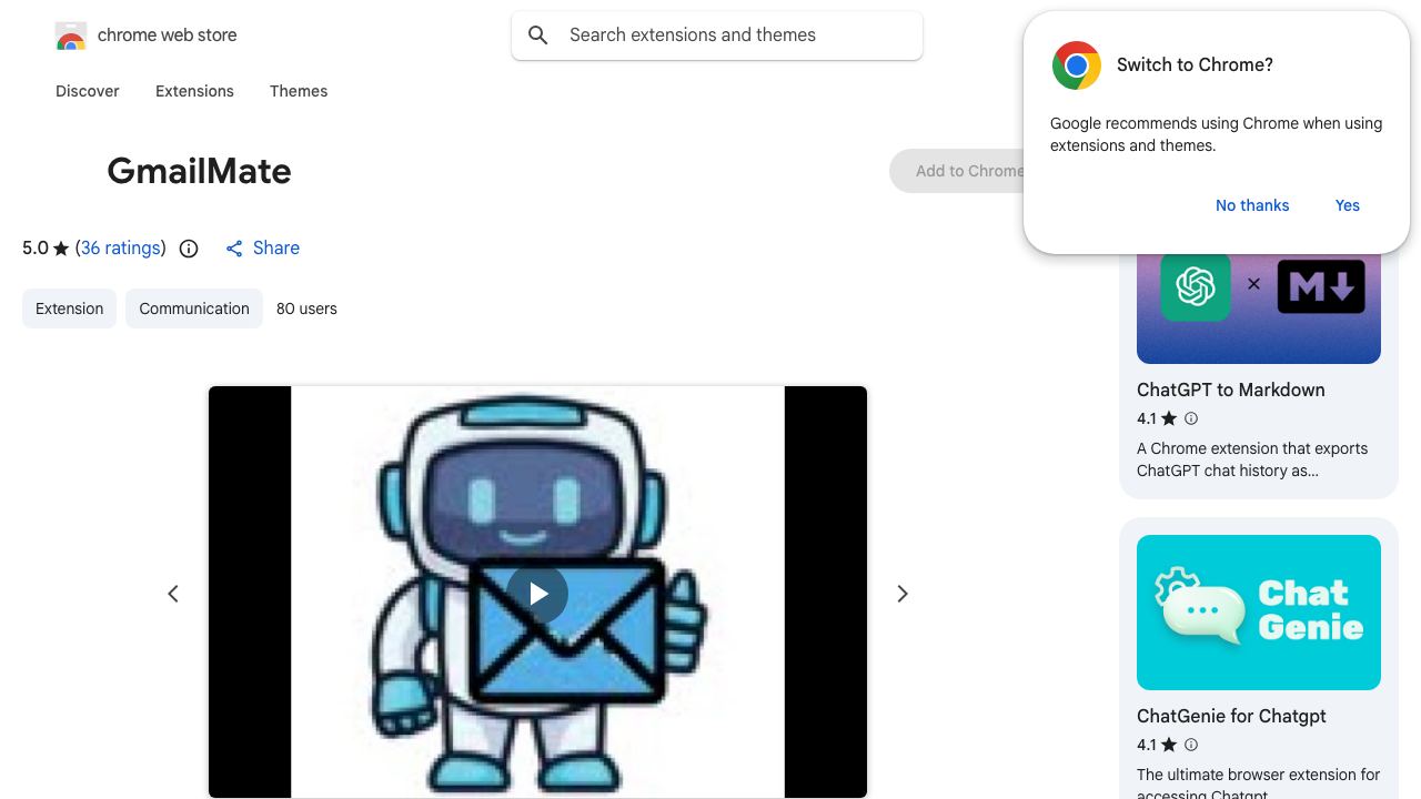 GmailMate 网站截图