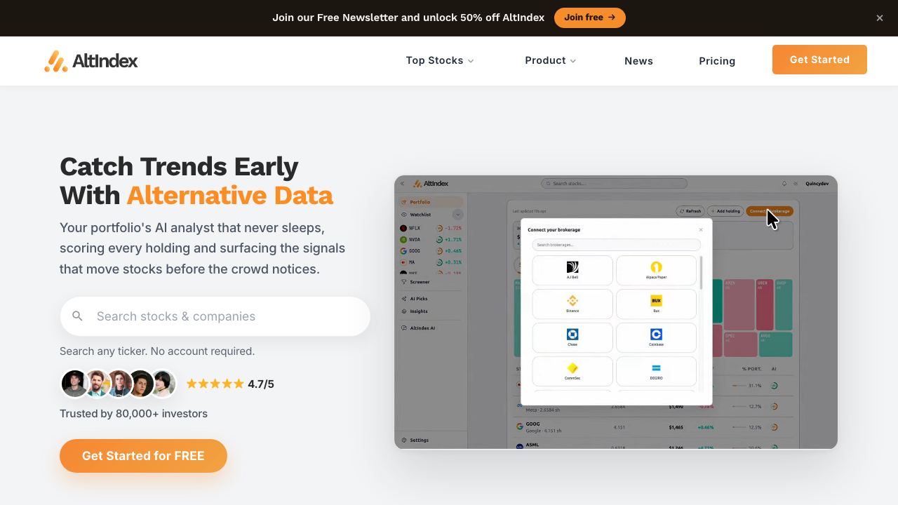 AltIndex 网站截图