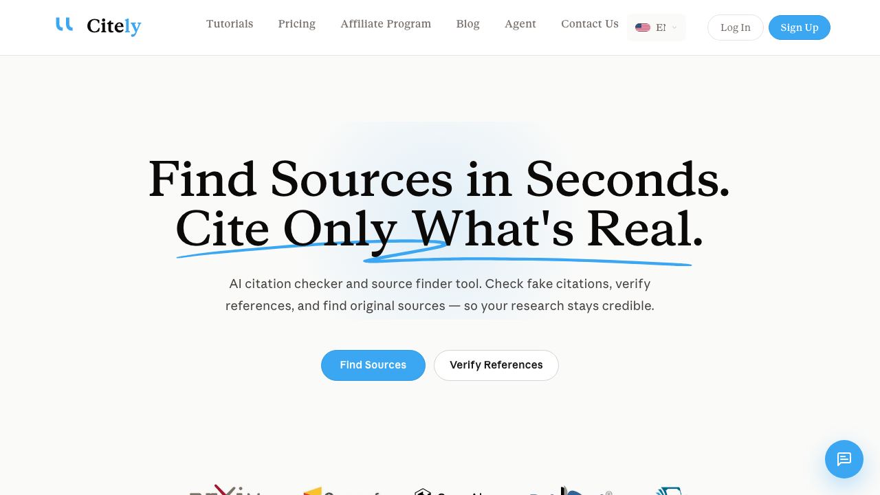 Citely website screenshot