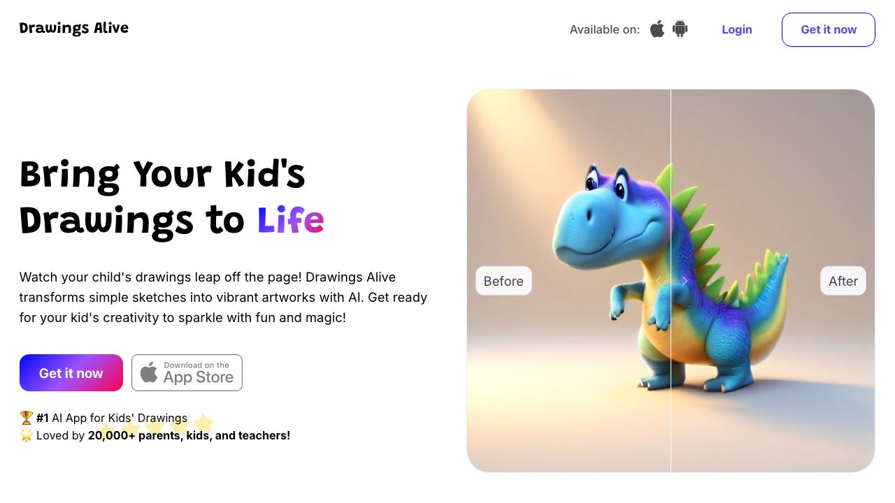 Drawings Alive 网站截图