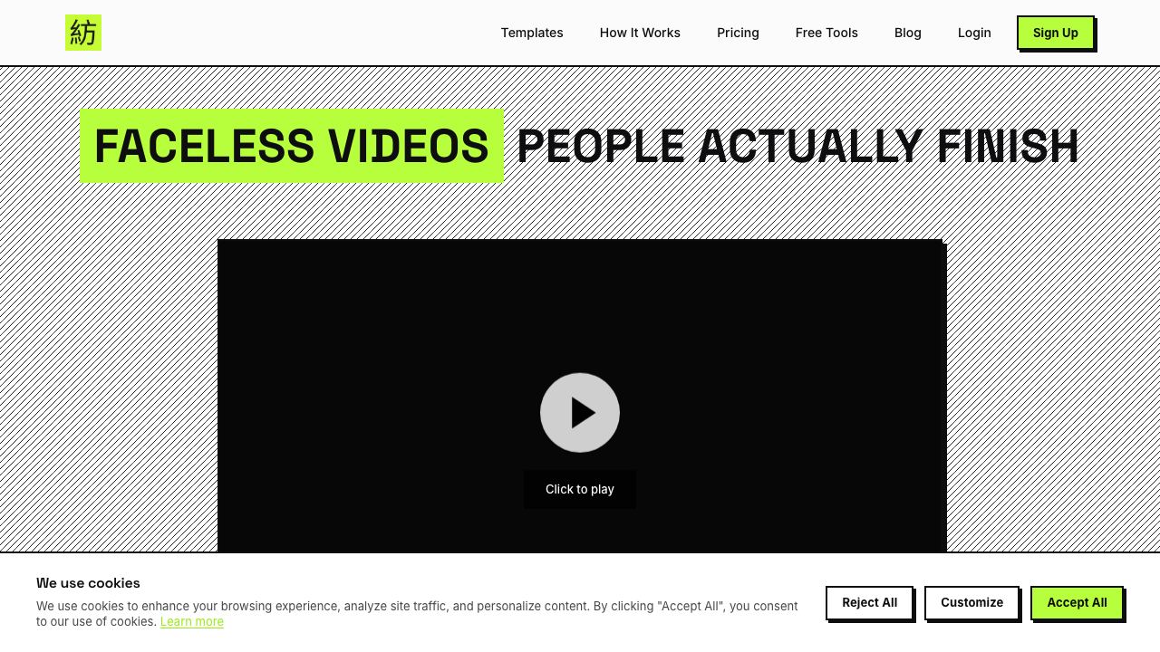 Hypnotype website screenshot