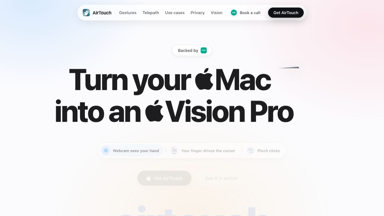 AirTouch 网站截图