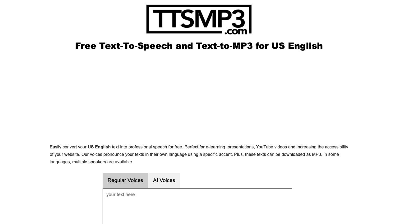 ttsMP3.com 网站截图