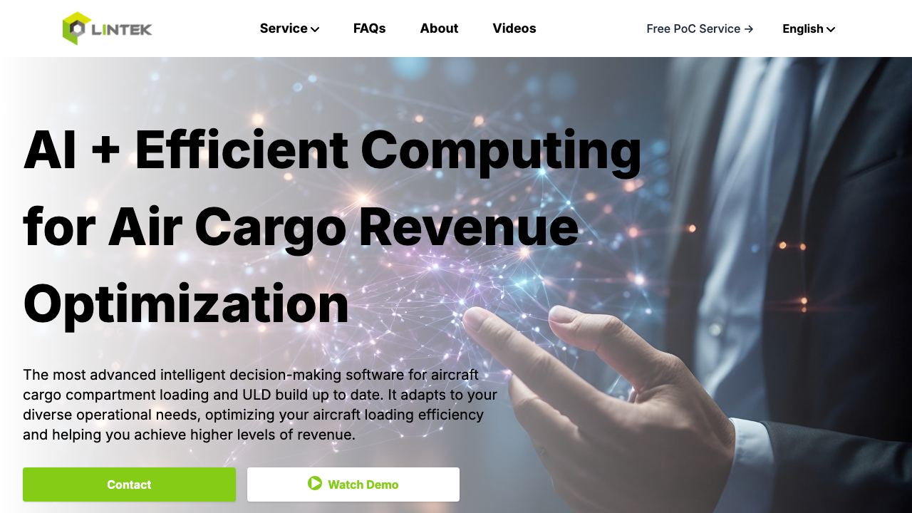 SkyLoad iQ website screenshot