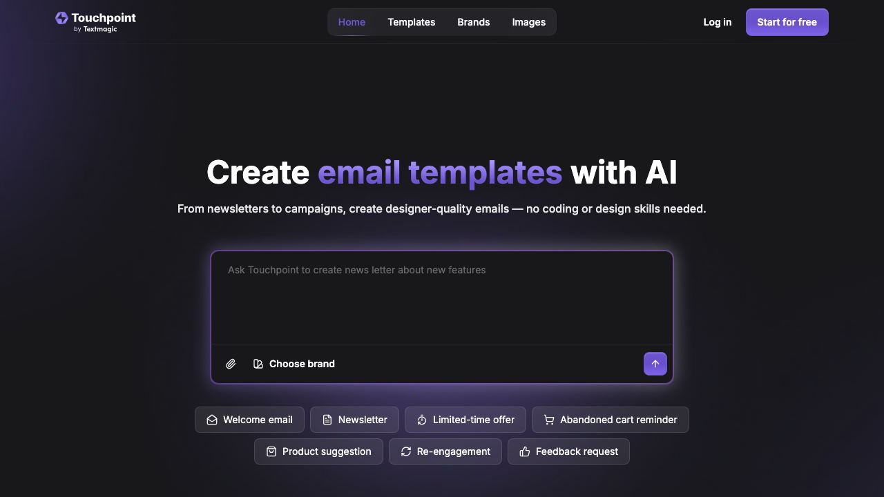 Email Template Builder 网站截图