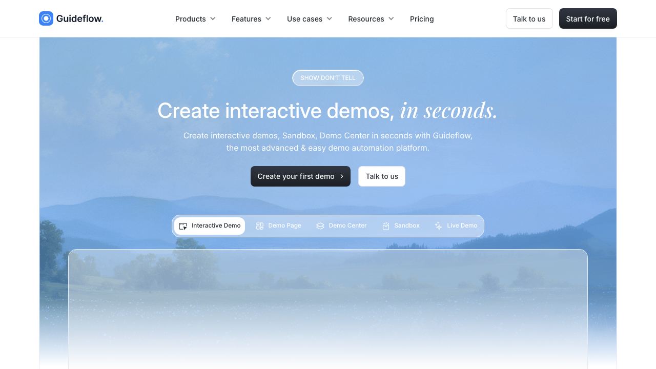 Guideflow 网站截图