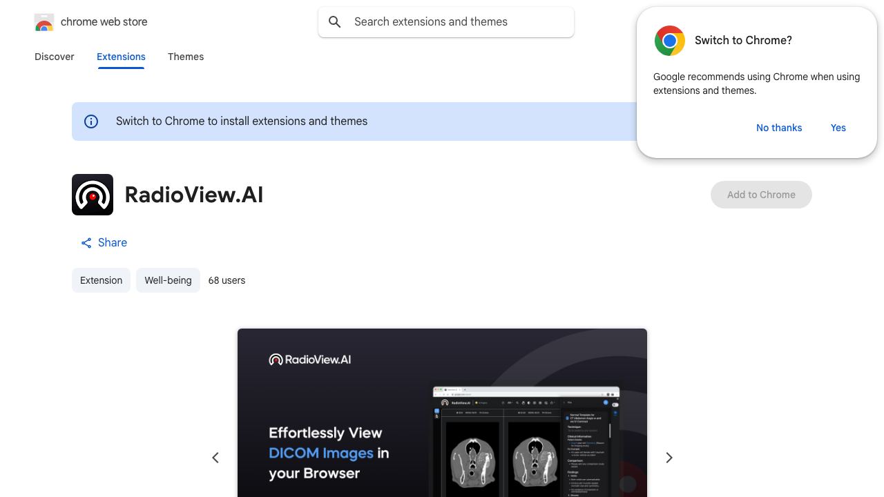 RadioView.AI website screenshot