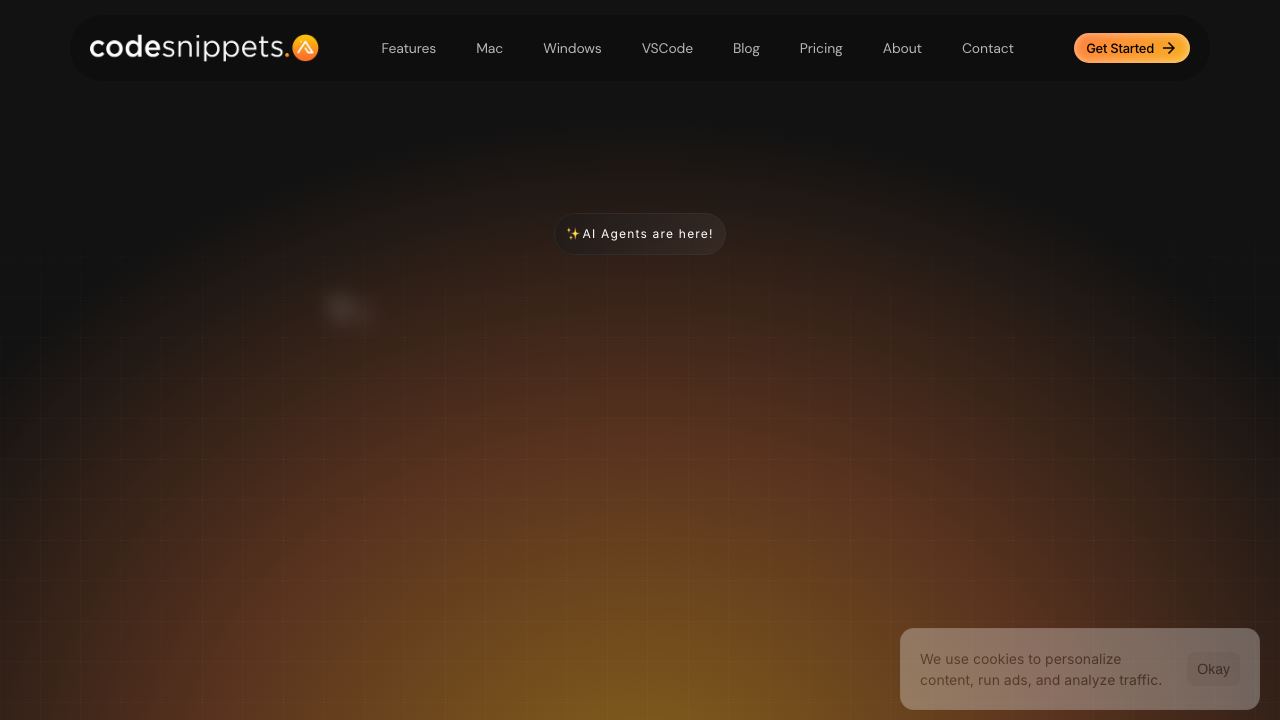 codesnippets 网站截图