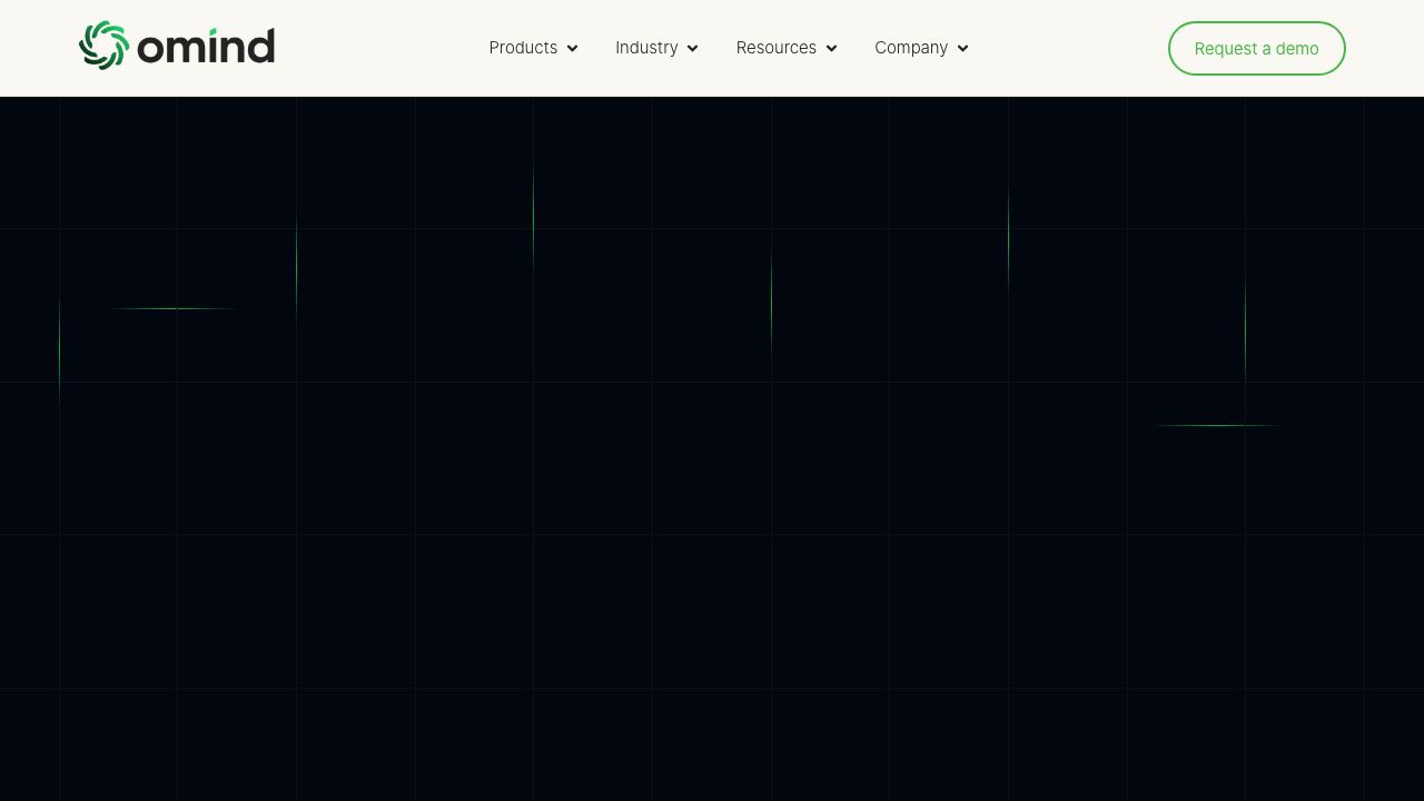 Omind website screenshot