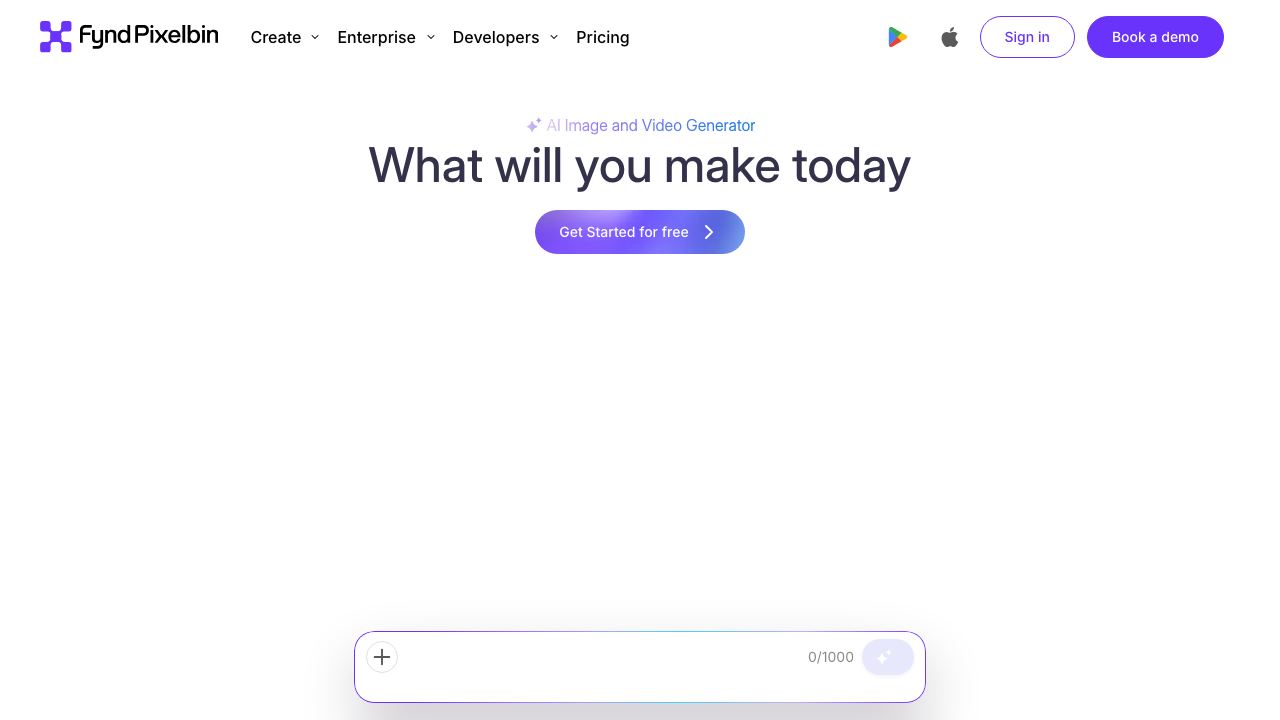 PixelBin.io 网站截图