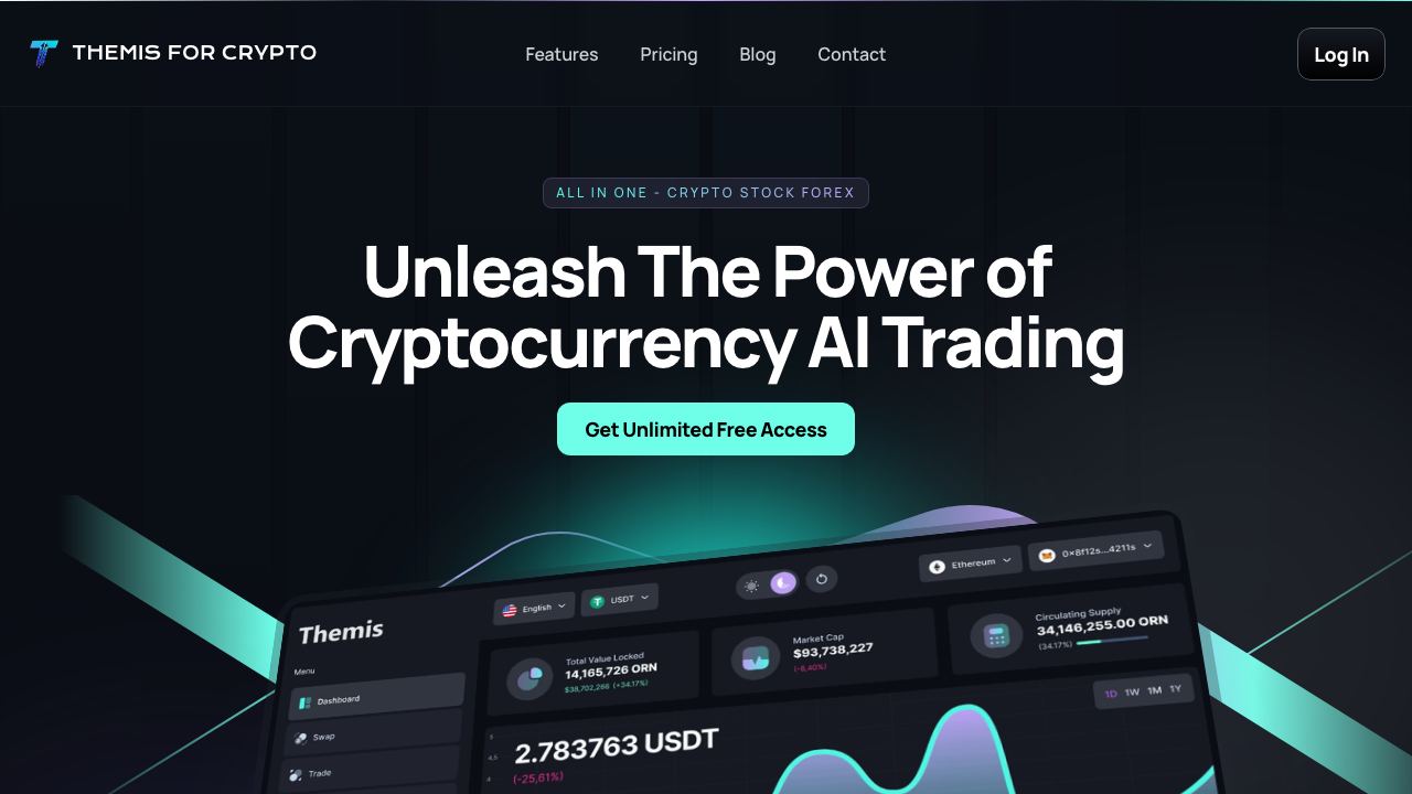 Themis For Crypto 网站截图