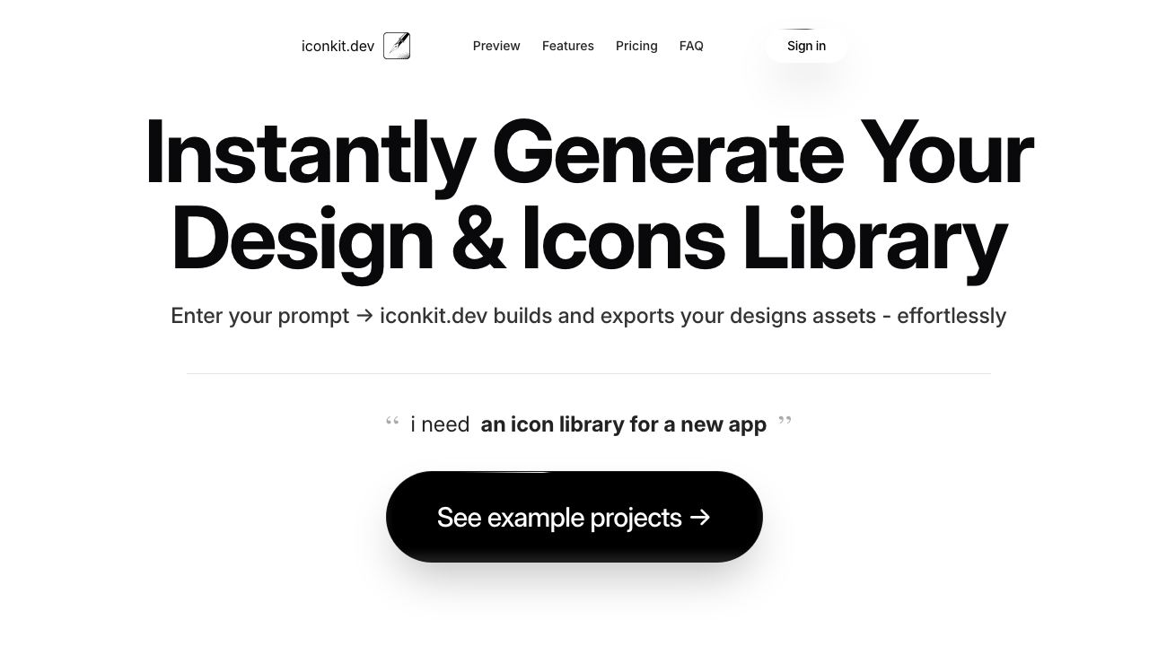 iconkit.dev website screenshot