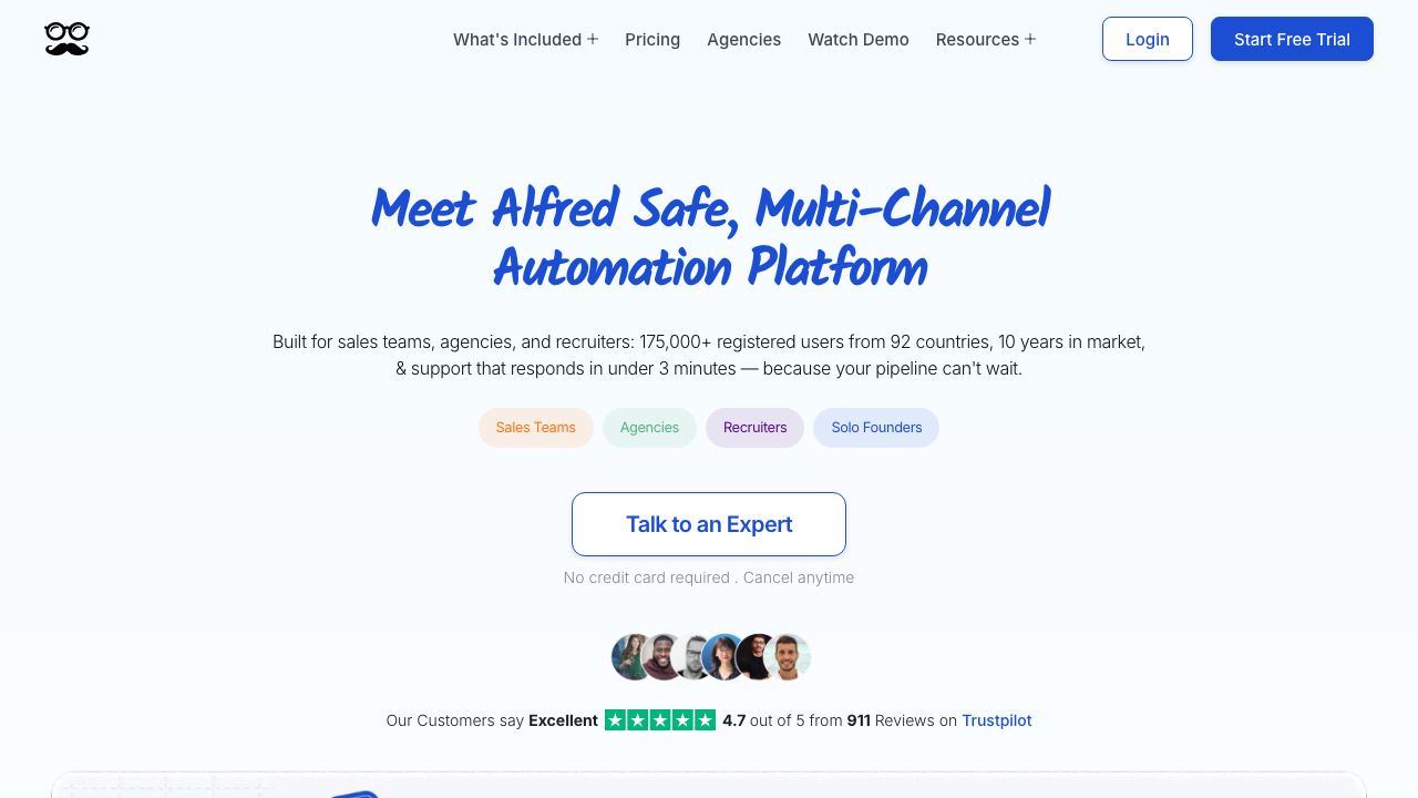 Meet Alfred 网站截图