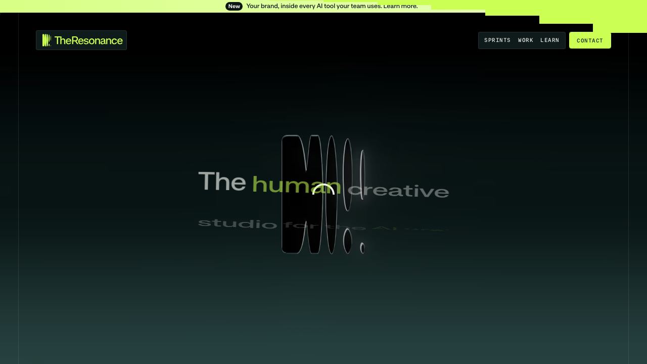 Resonance Studio 网站截图