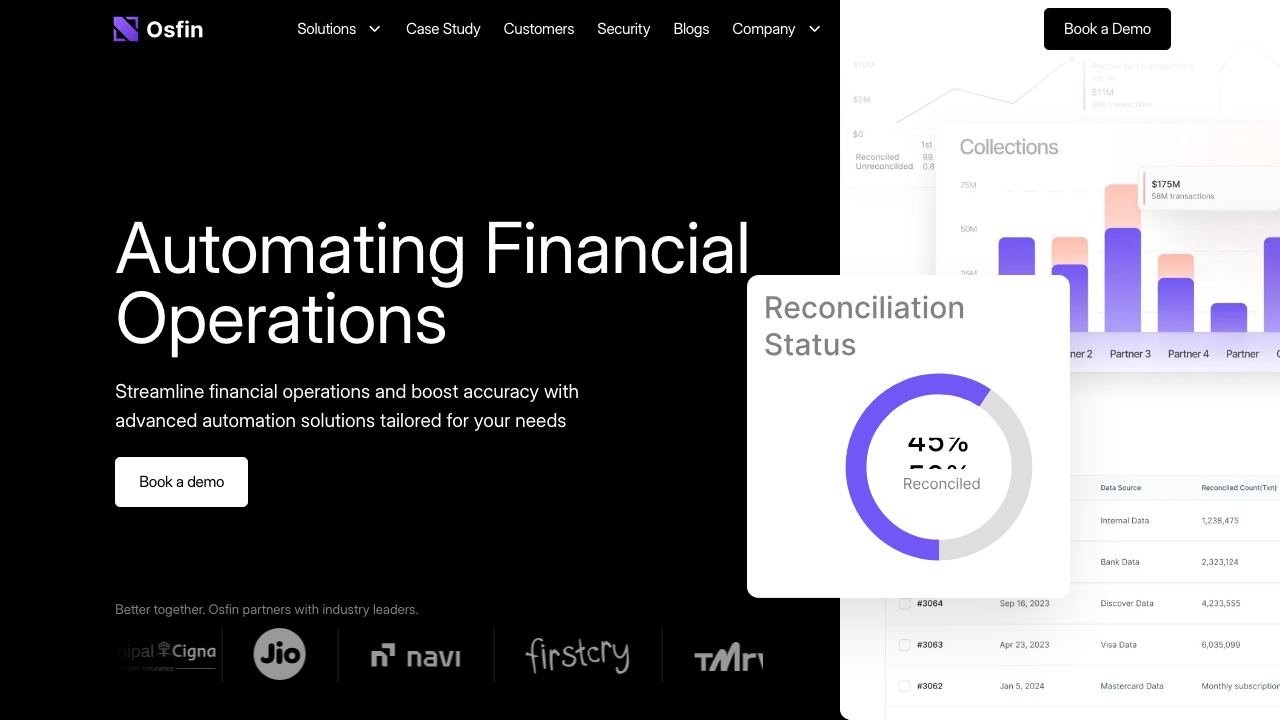Osfin.ai 网站截图