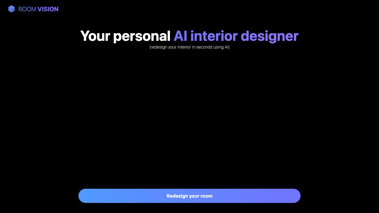 AI Interior Pro 网站截图
