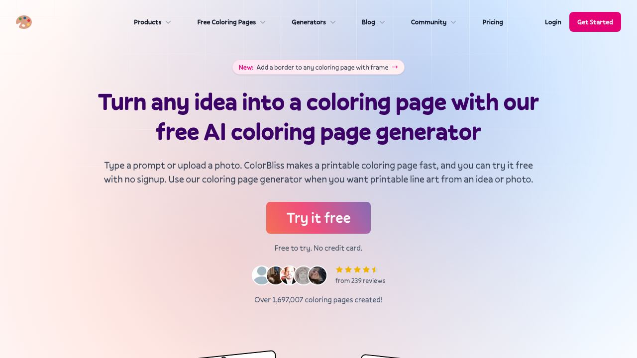 ColorBliss.art 网站截图