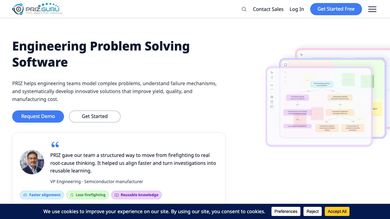 Priz Guru 网站截图