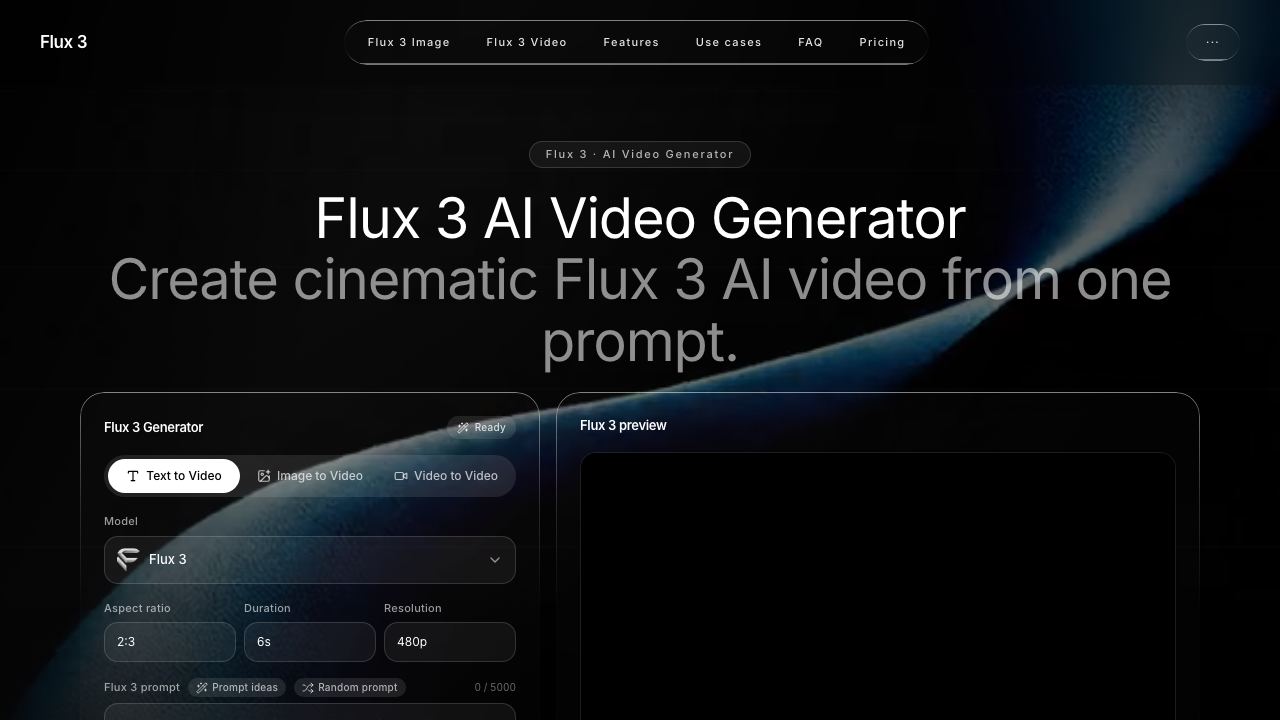 Flux 3 - im 网站截图
