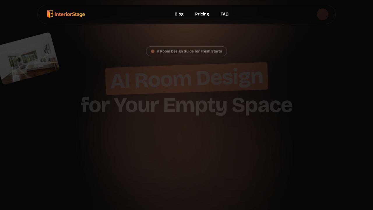 InteriorStage AI 网站截图