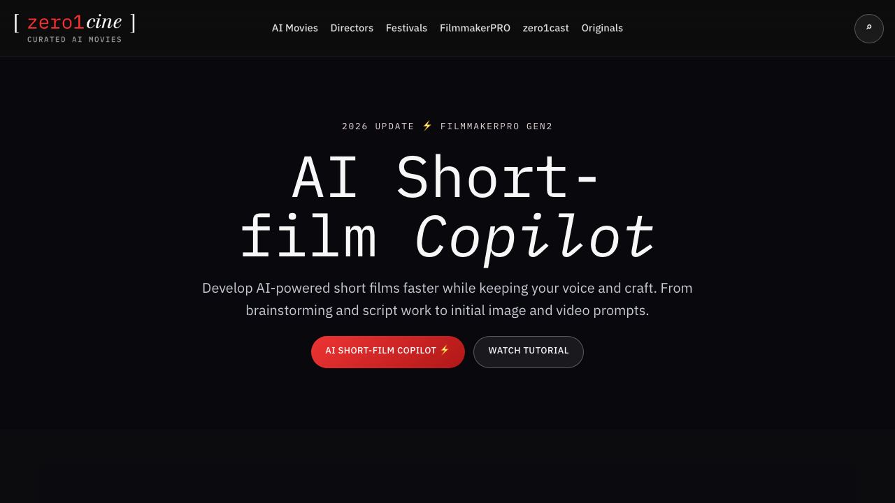 FilmmakerPRO 网站截图