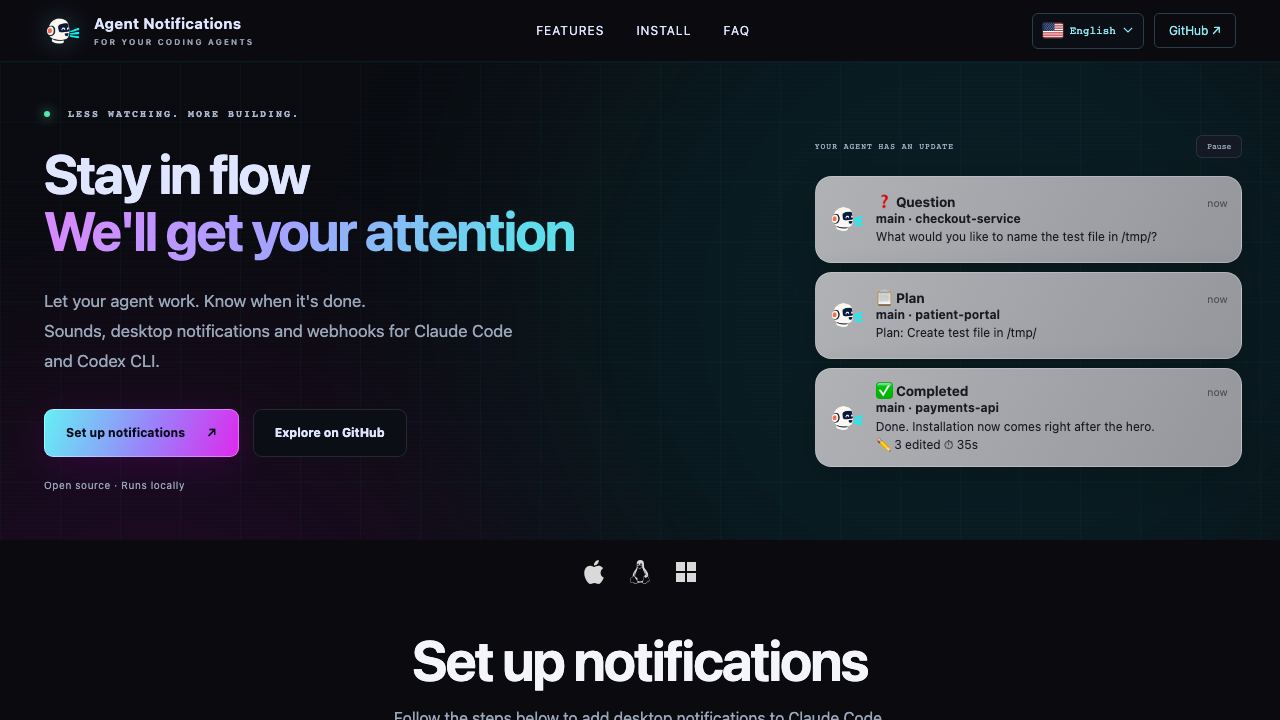 Claude Agent Teams website screenshot