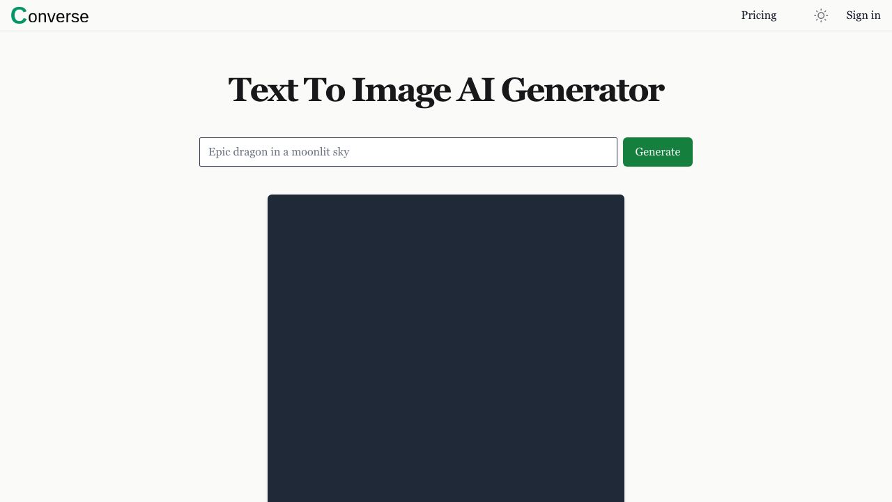 GenPictures 网站截图