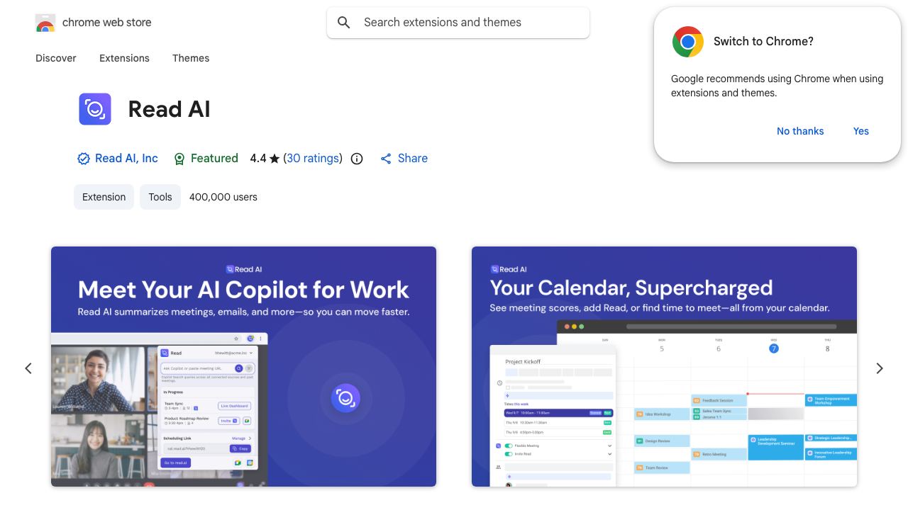 Read Smart Scheduler: Calendar + Time Manager website screenshot