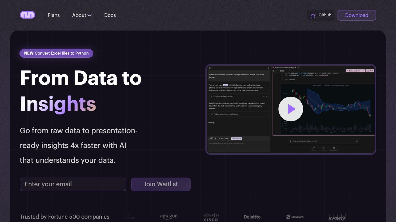 Mito AI website screenshot