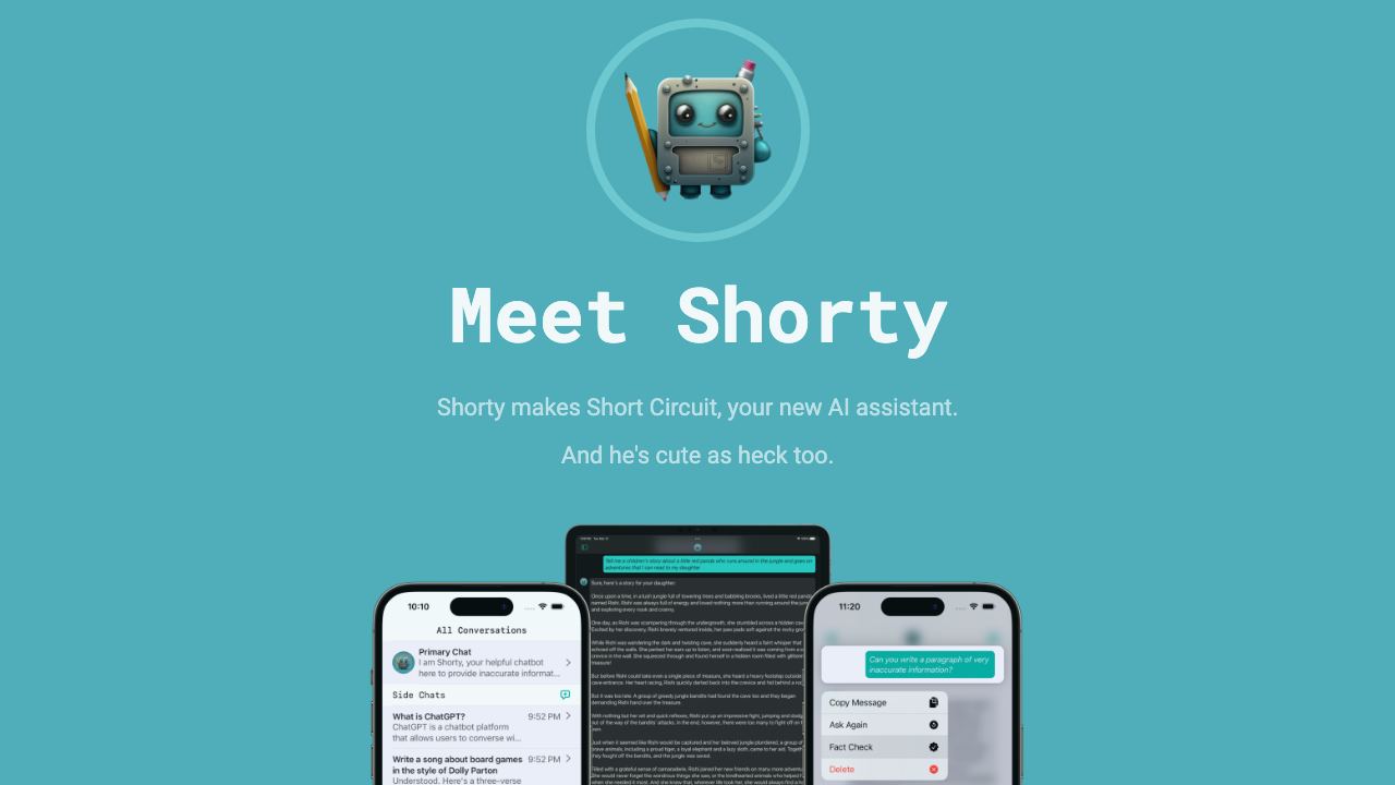 Short Circuit: Your AI Assistant 网站截图