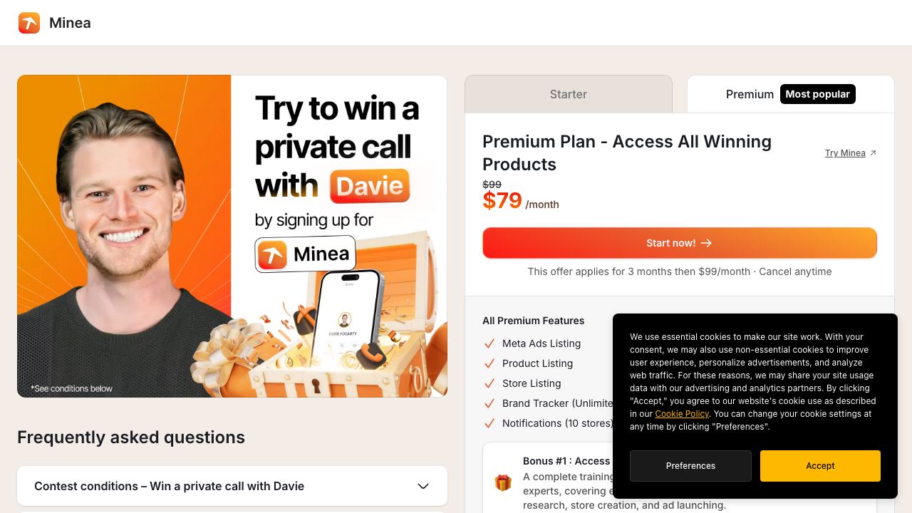 Trend Rocket website screenshot