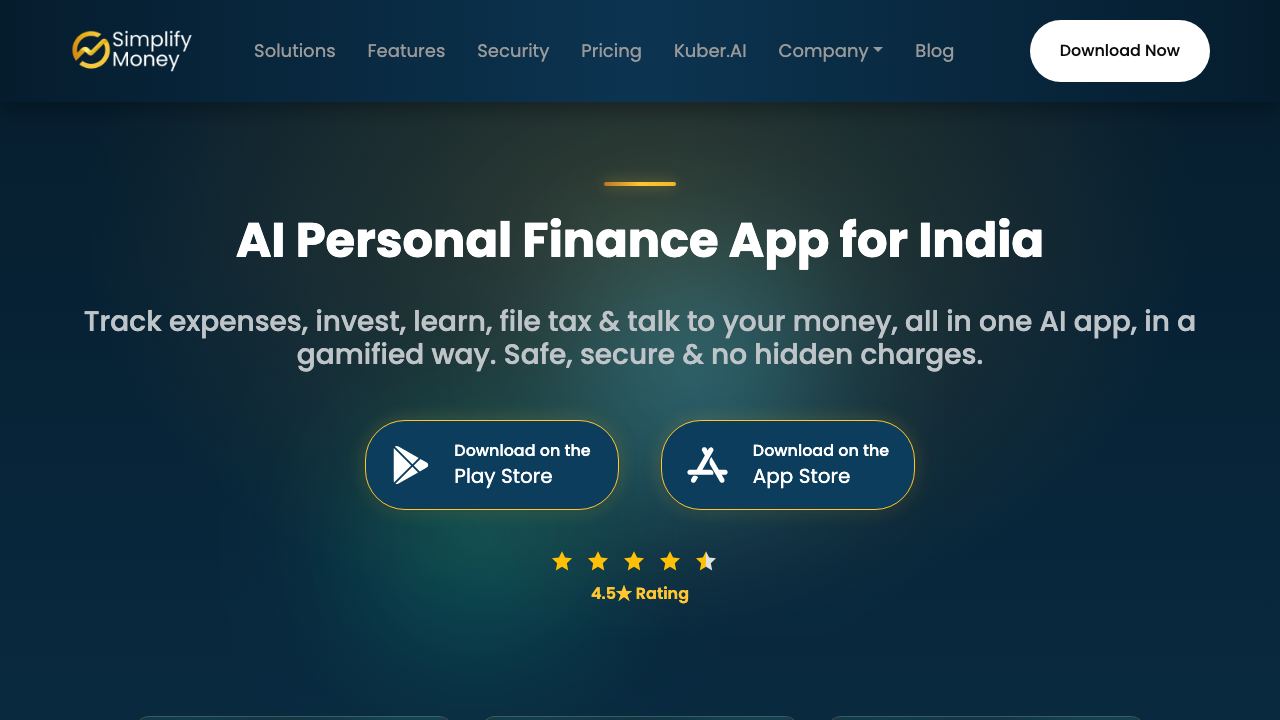 Simplify Money 网站截图