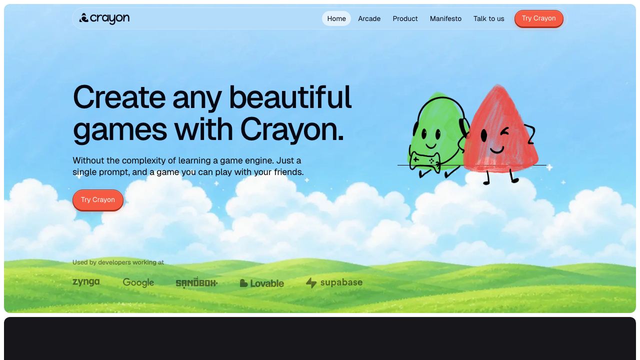 Crayon AI 网站截图
