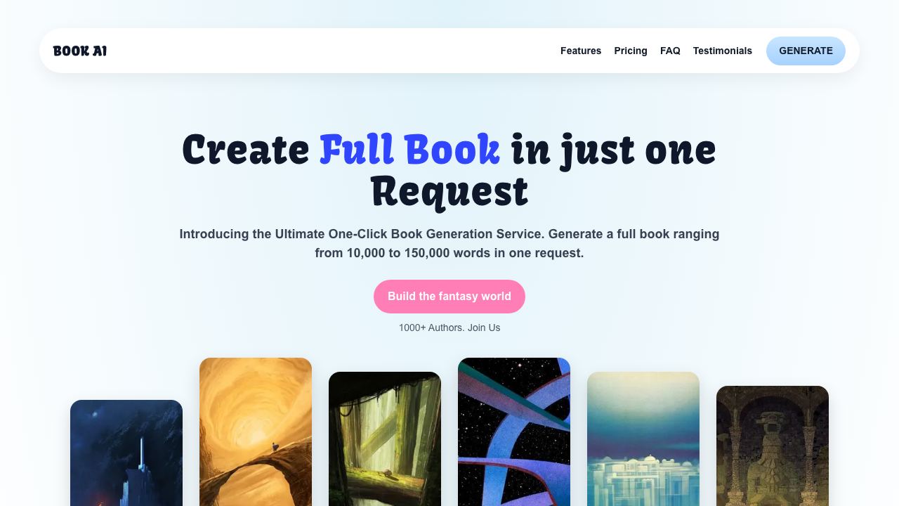 Book AI 网站截图