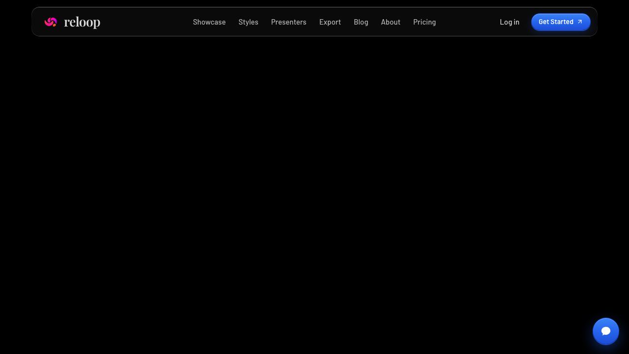 Reloop Studio website screenshot