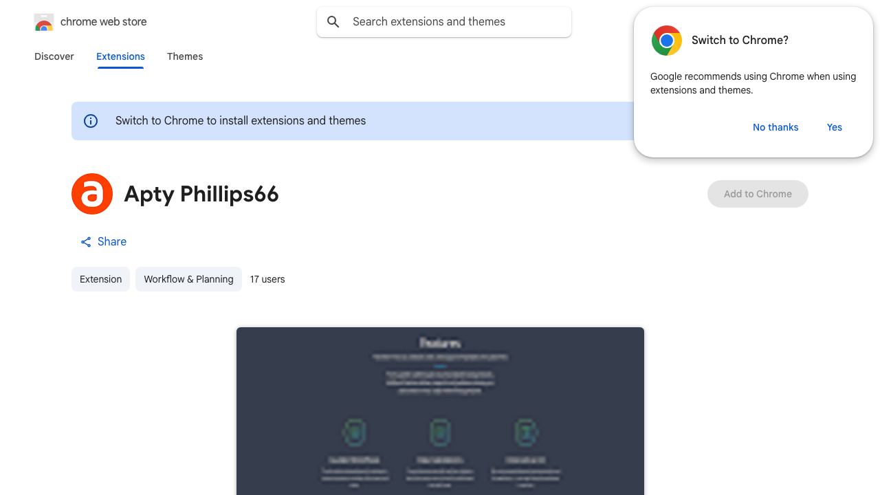 Apty Phillips66 网站截图