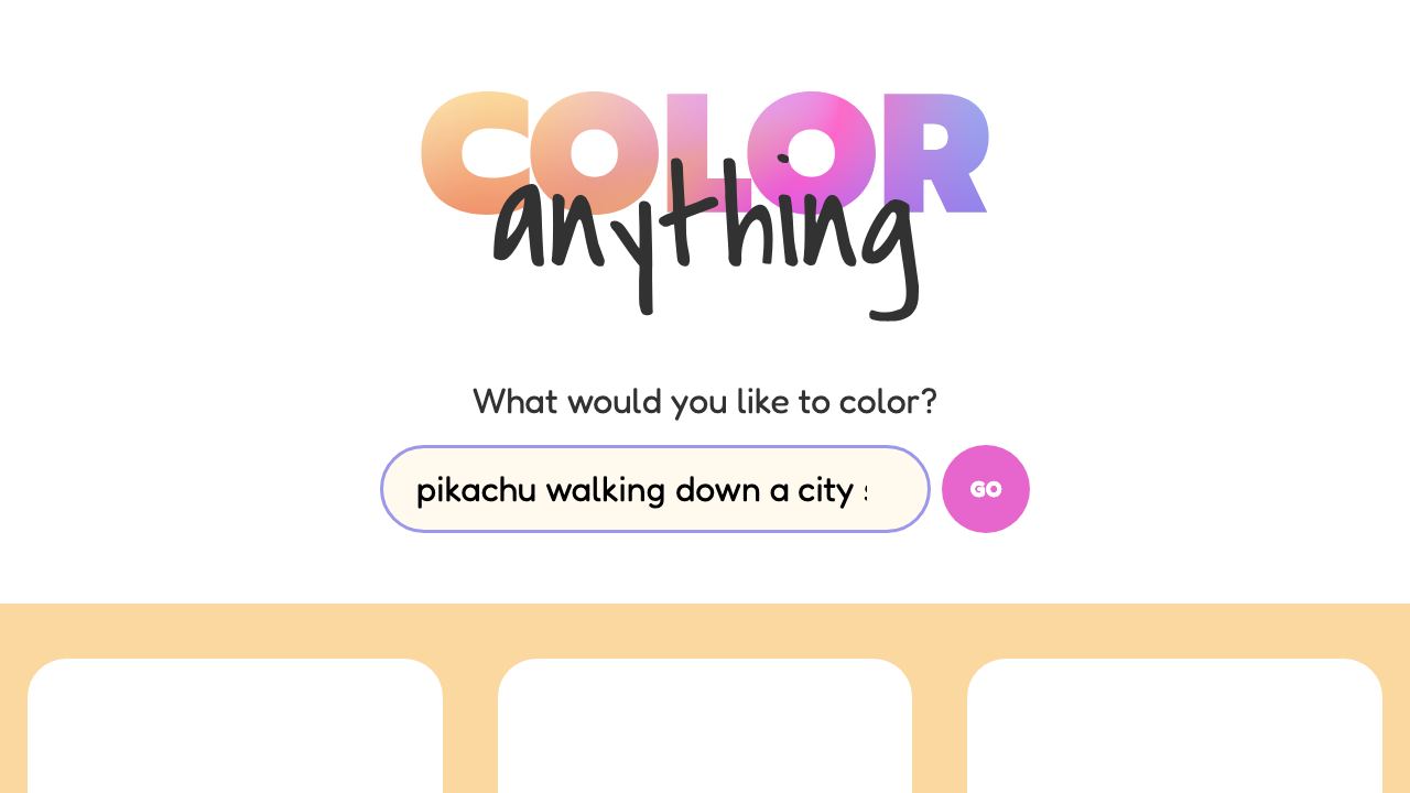 Color Anything website screenshot