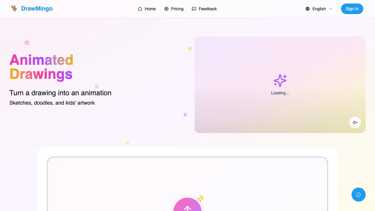DrawMingo 网站截图