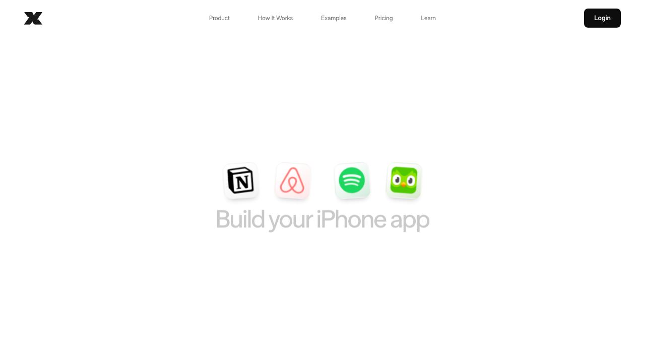 x1 website screenshot