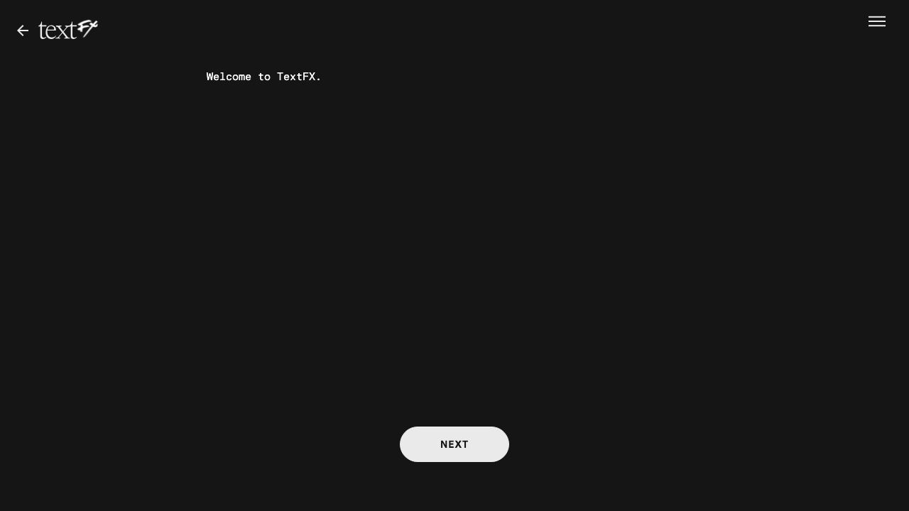 TextFX 网站截图