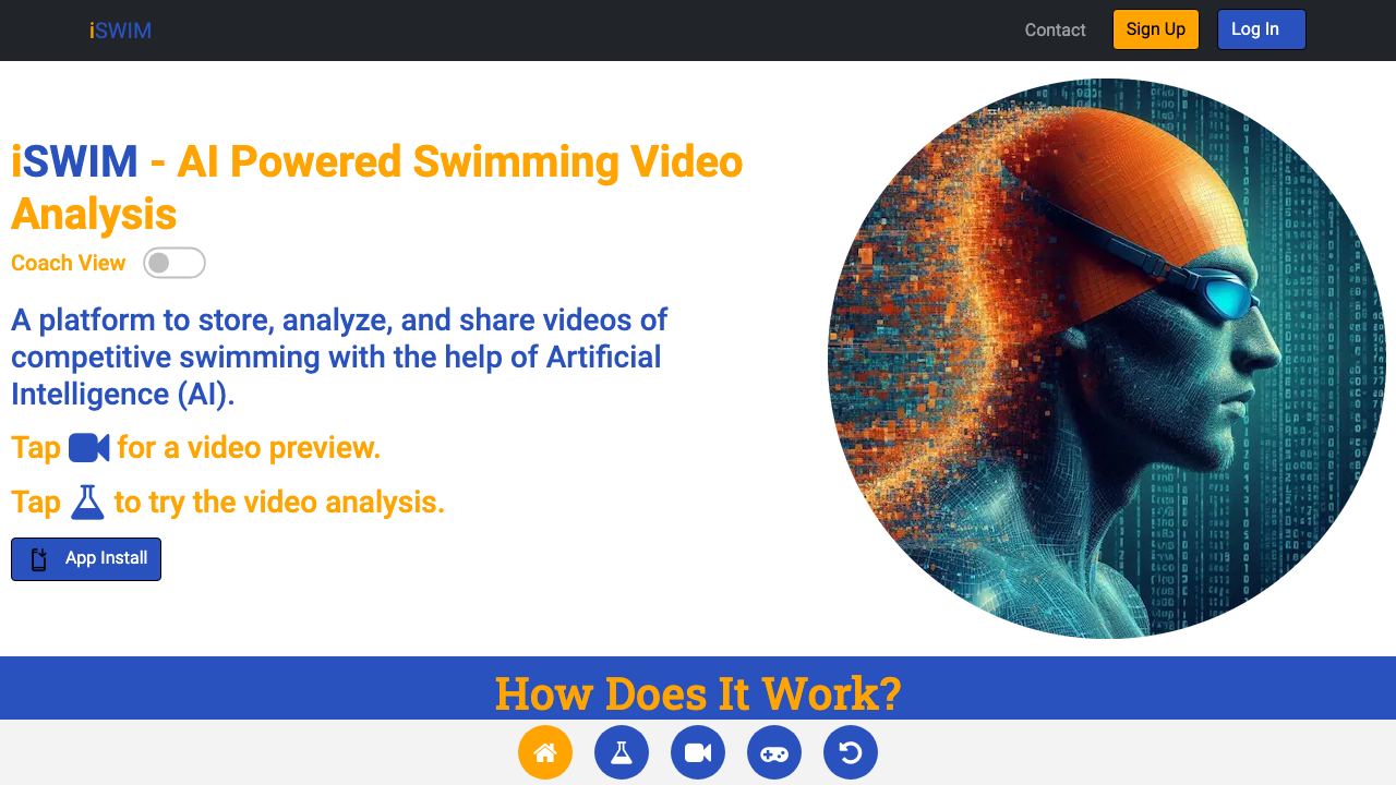 iSWIM 网站截图