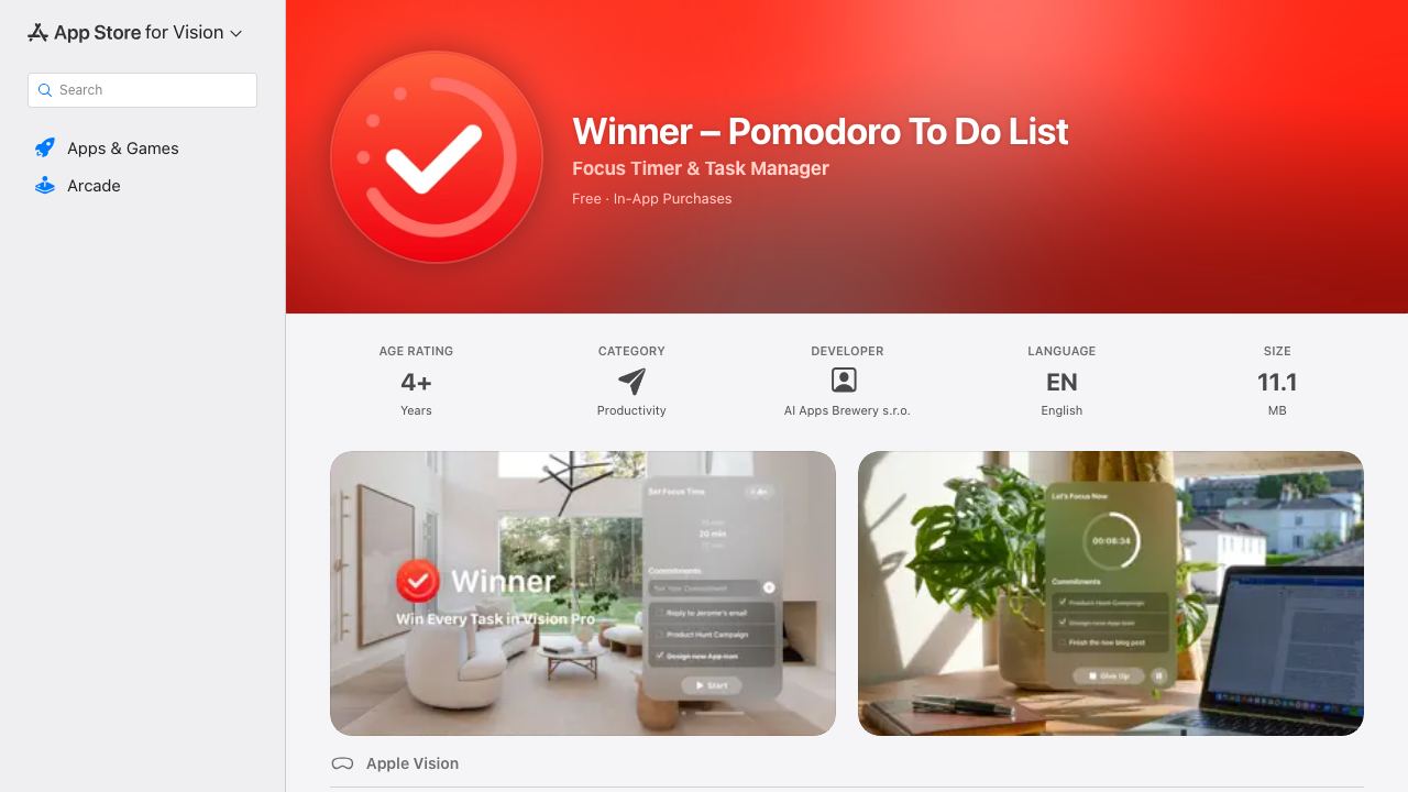 Winner 网站截图