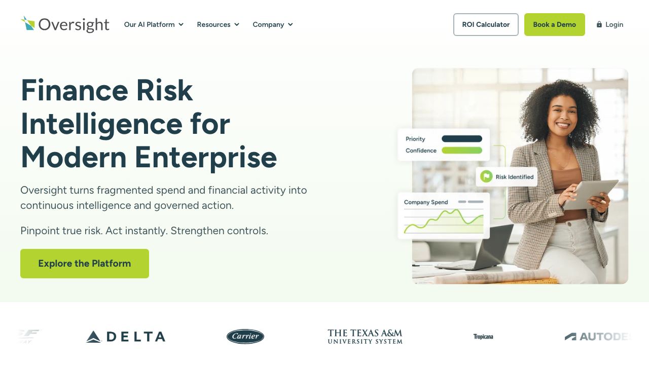 oversight.com website screenshot