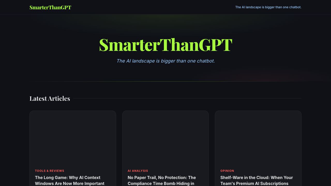 Are You Smarter Than ChatGPT 网站截图