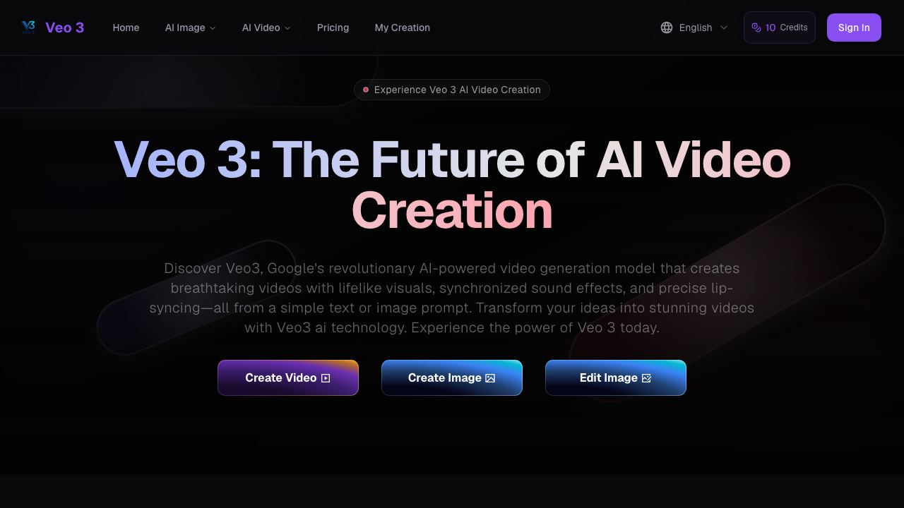 Veo-3-AI 网站截图